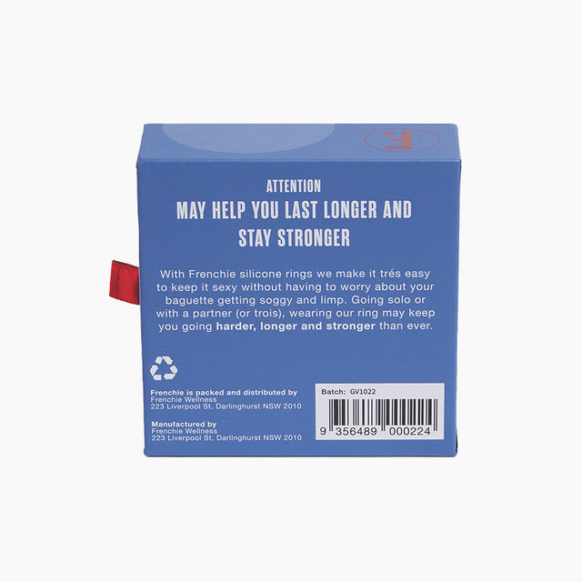 Frenchie Le Coq Three Size Cock Ring Set