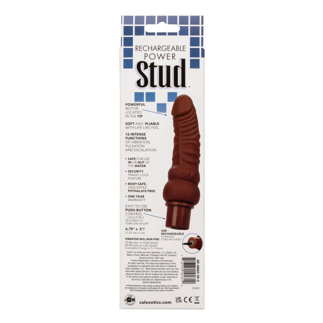 CalExotics Rechargeable Power Stud Curvy Vibrator