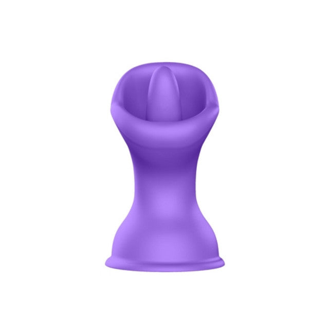 Luv Inc Mv57: Mouth & Tongue Vibrator - Purple