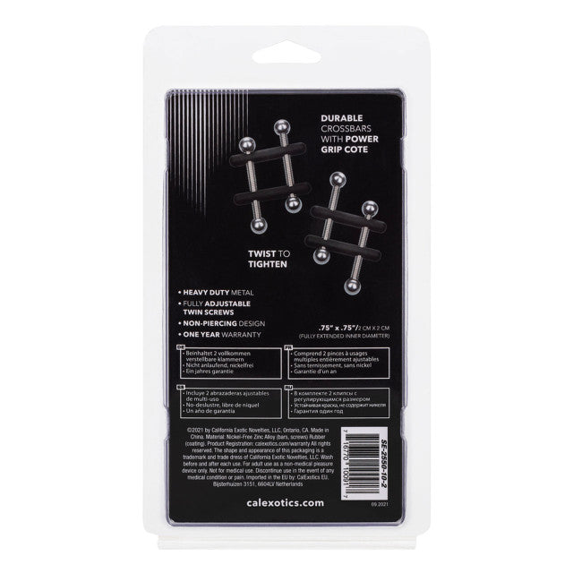 Calexotics Nipple Grips Power Grip Crossbar Nipple Vices
