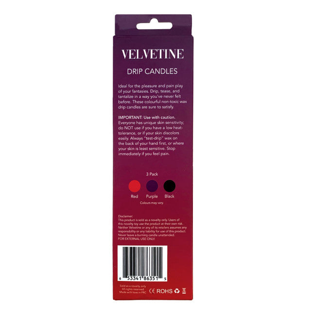 Velvetine Drip Candles