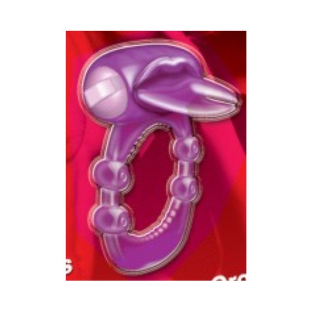 Hott Products | Xtreme Vibes - Forked or Nubbie Tongue Cock Ring Couples Vibrator