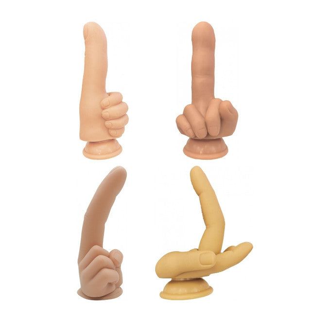 Hott Products | Finger Fest - Hilarious Finger Shaped Novelty Dildo Flesh