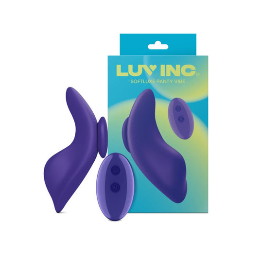Luv Inc Sl31: Softluxe Panty Vibe with Remote - Purple