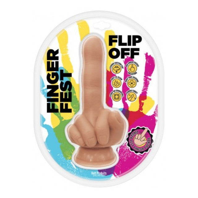 Hott Products | Finger Fest - Hilarious Finger Shaped Novelty Dildo Flesh