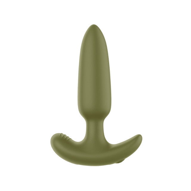 Forto Pointed Vibrating Plug with Remote