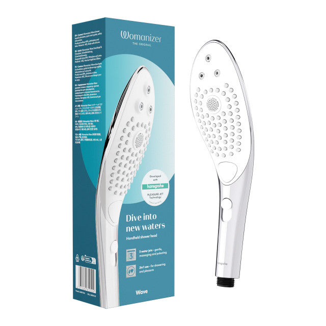 Womanizer Wave - 2-in-1 Showerhead and Water Massage Clitoral Stimulator