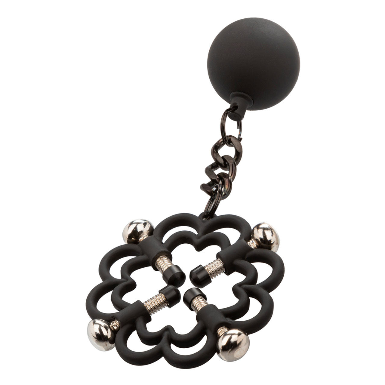 Calexotics Nipple Grips Power Grip 4-Point Weighted Nipple Press