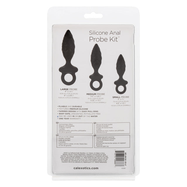 Calexotics Silicone Anal Probe Kit
