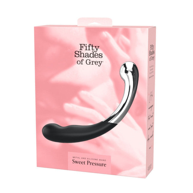 Fifty Shades of Grey Sweet Pressure Metal and Silicone Wand