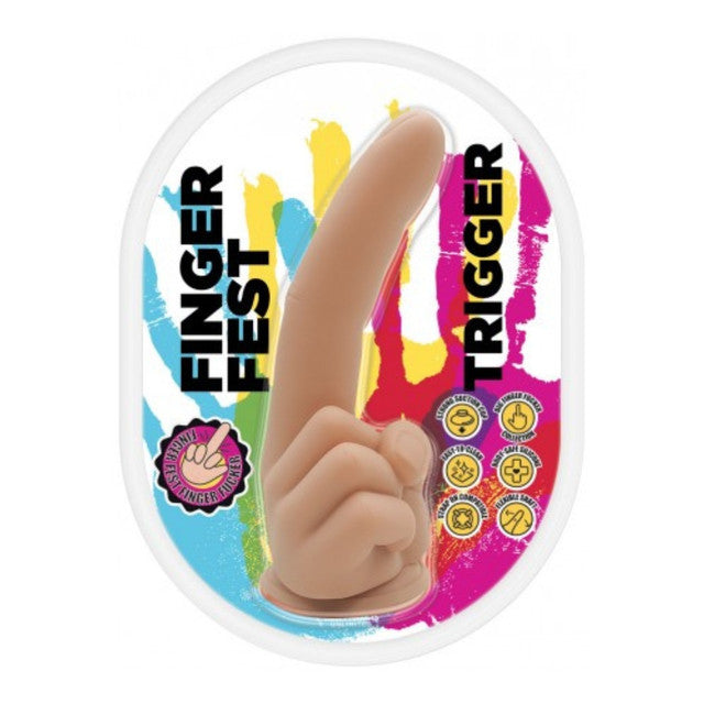 Hott Products | Finger Fest - Hilarious Finger Shaped Novelty Dildo Flesh