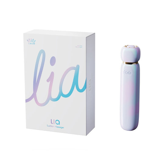 ZALO Lia Suction Massager - Discrete Vibration and Suction - Lavender Purple