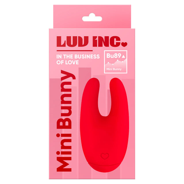 Luv Inc Bu89: Mini Bunny Vibrator - Red
