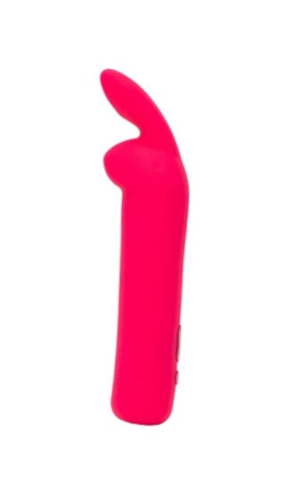Love Honey Rechargeable Silicone Rabbit Ears Bullet Vibrator