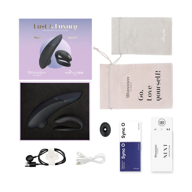 Womanizer Lust and Luxury featuring Womanizer Next and We-Vibe Sync O Limited Edition 2025