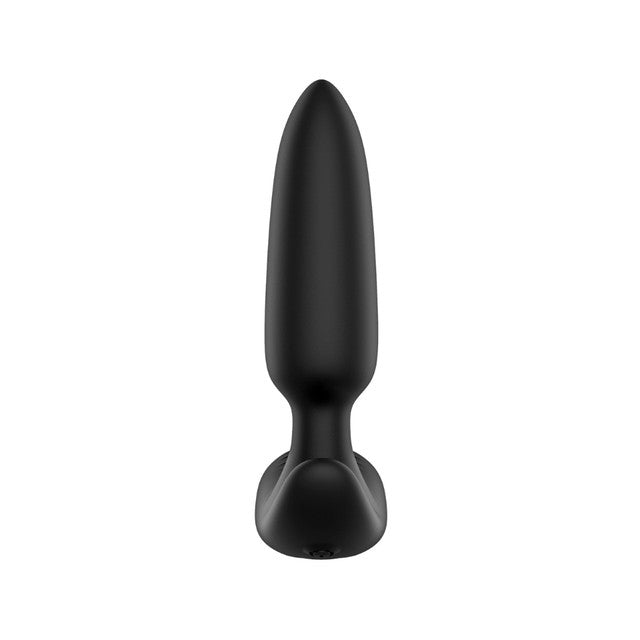Forto Pointed Vibrating Plug with Remote