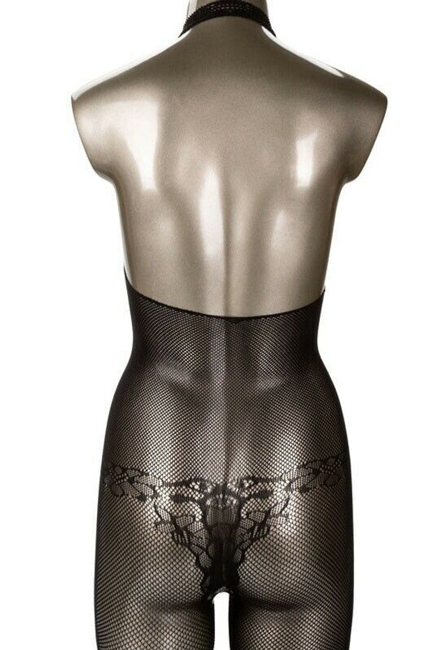 Calexotics Scandal Halter Lace Body Suit One Size