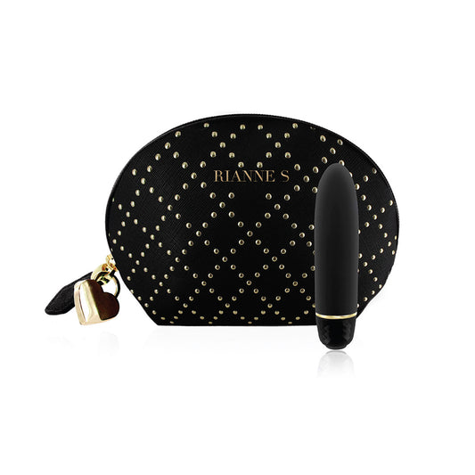 Rianne-S Classique Vibe Stud Black + Studded Cosmetic Bag
