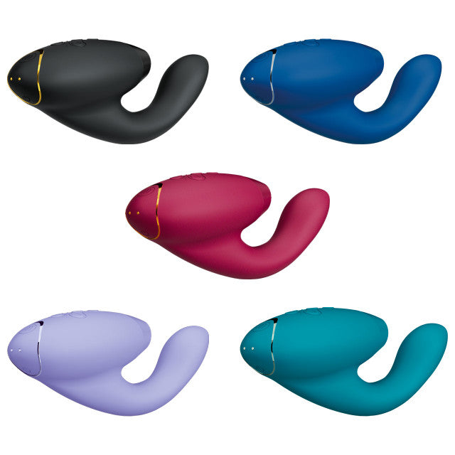 Womanizer DUO 2 - Pleasure Air Clitoral Stimulator + G-Spot Vibrator