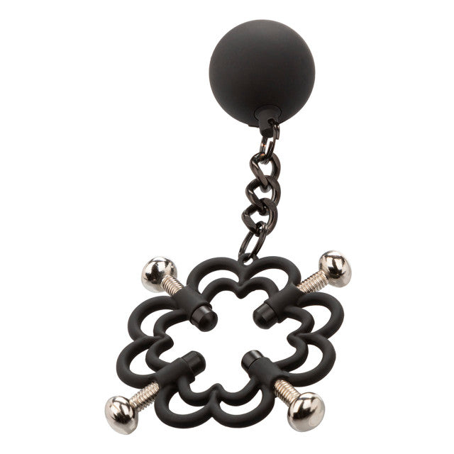 Calexotics Nipple Grips Power Grip 4-Point Weighted Nipple Press