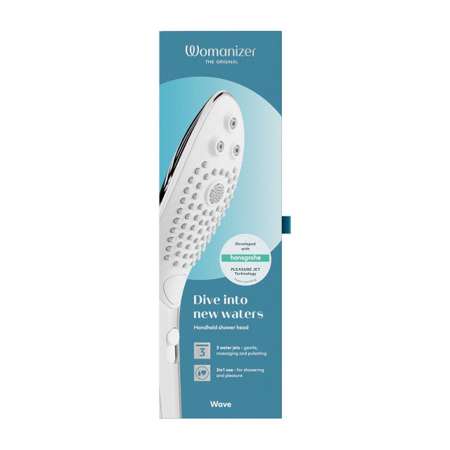 Womanizer Wave - 2-in-1 Showerhead and Water Massage Clitoral Stimulator