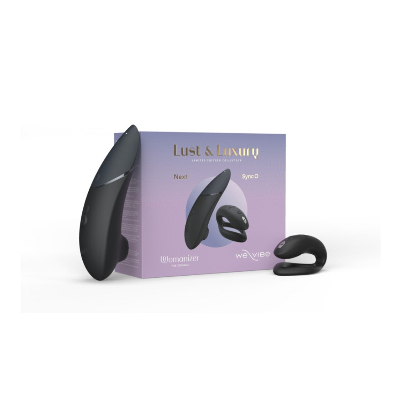 Womanizer Lust and Luxury featuring Womanizer Next and We-Vibe Sync O Limited Edition 2025