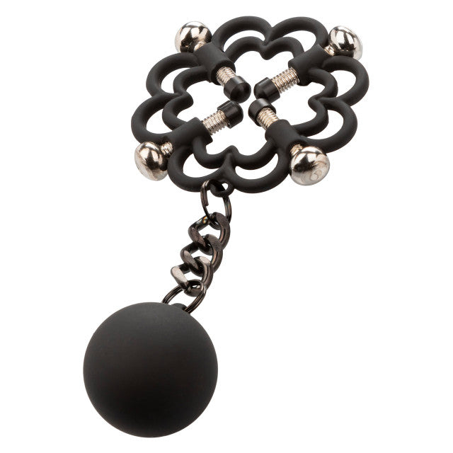 Calexotics Nipple Grips Power Grip 4-Point Weighted Nipple Press