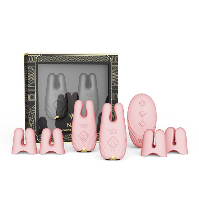 ZALO Nave Vibrating Nipple Clamps (App)