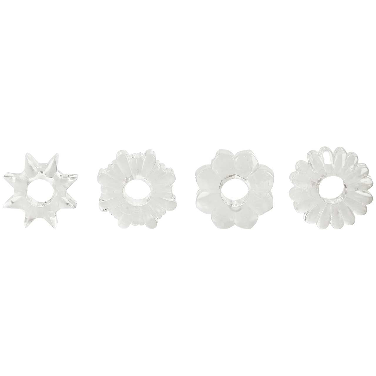 CalExotics Basic Essentials® Super-stretchy TPR Enhancers - Clear