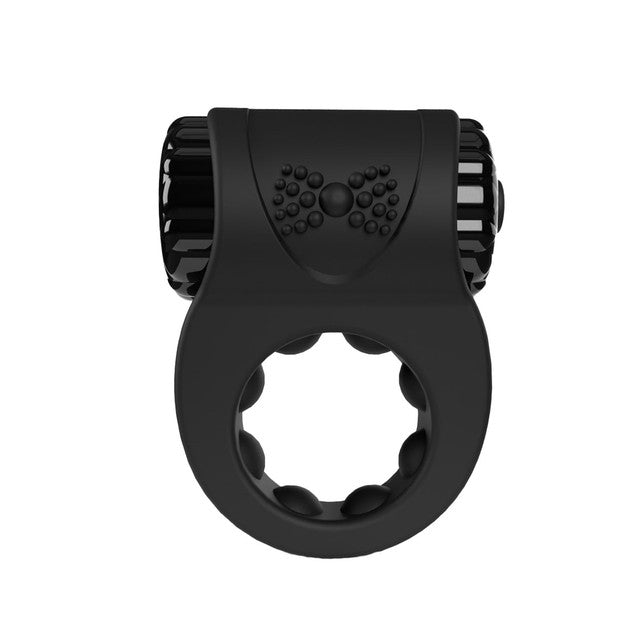 ScreamingO Charged BigO Ritz Vibrating Cock Ring Black