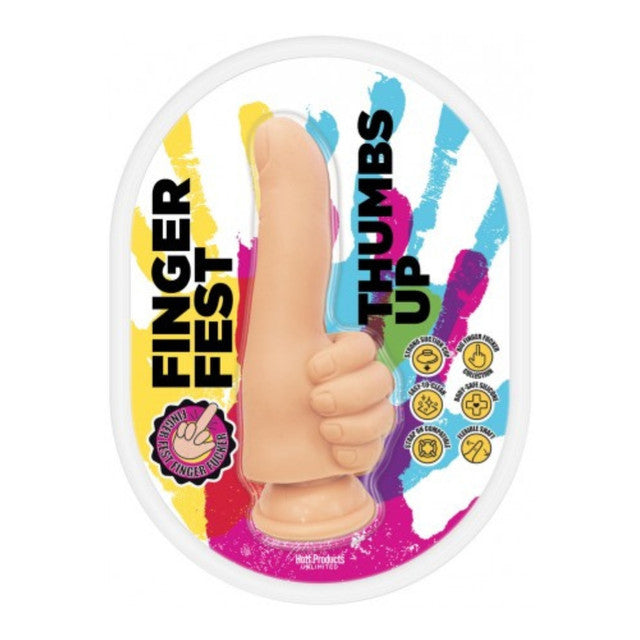 Hott Products | Finger Fest - Hilarious Finger Shaped Novelty Dildo Flesh