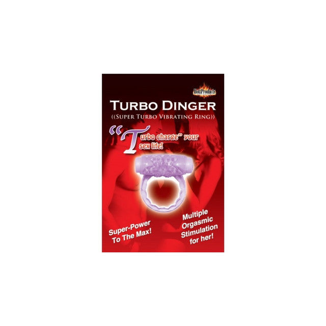 Hott Products | Humm Dinger Turbo Dinger - Cock Ring Couples Vibrator