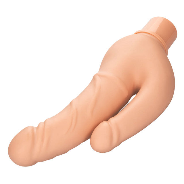 CalExotics Rechargeable Power Stud Over & Under Dual Penetrating Vibrator