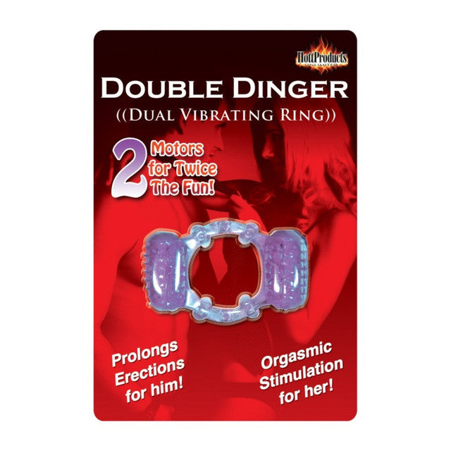 Hott Products | Humm Dinger Double Dinger - Cock Ring Couples Vibrator