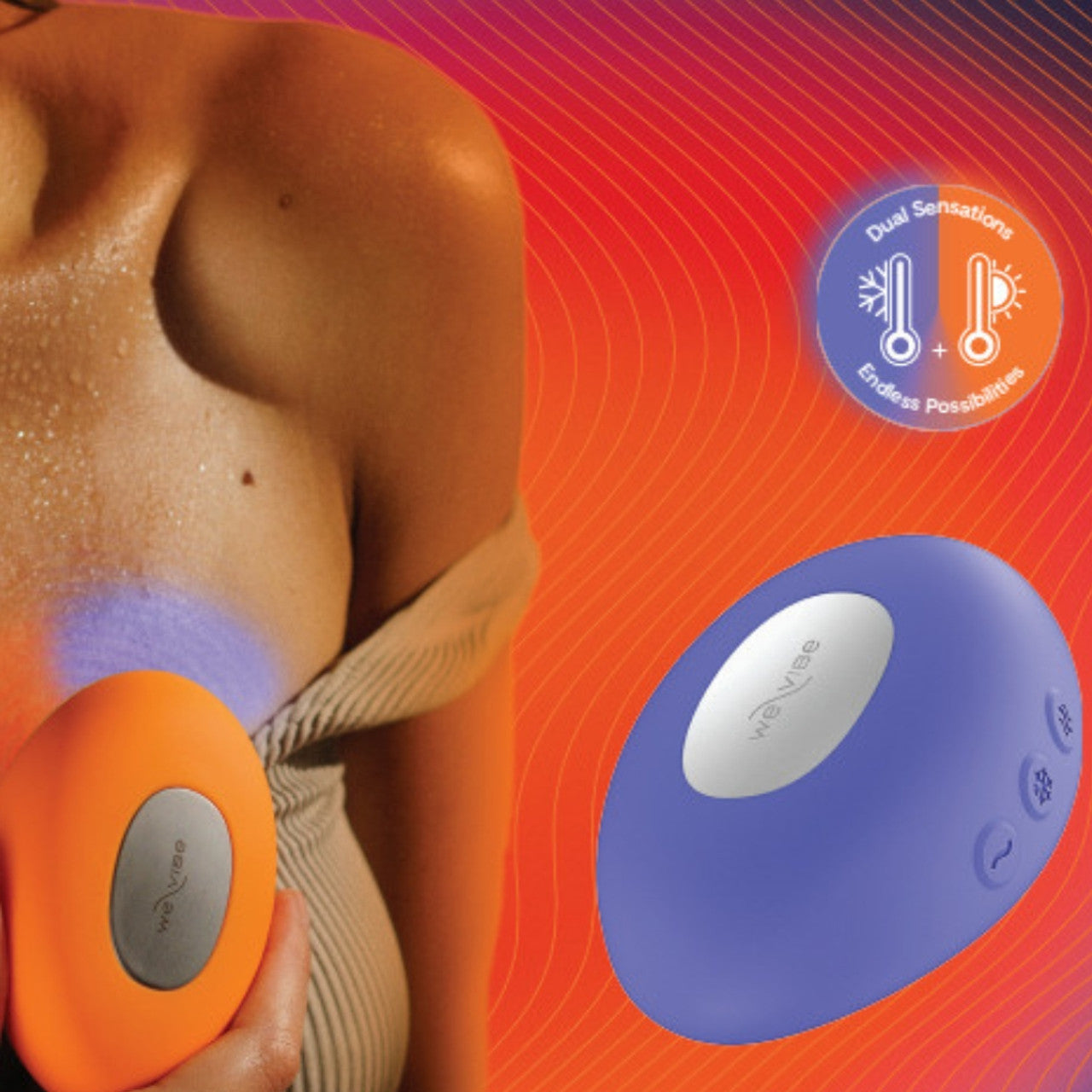 We-Vibe Temp - Heating & Cooling Lay-On Vibrator