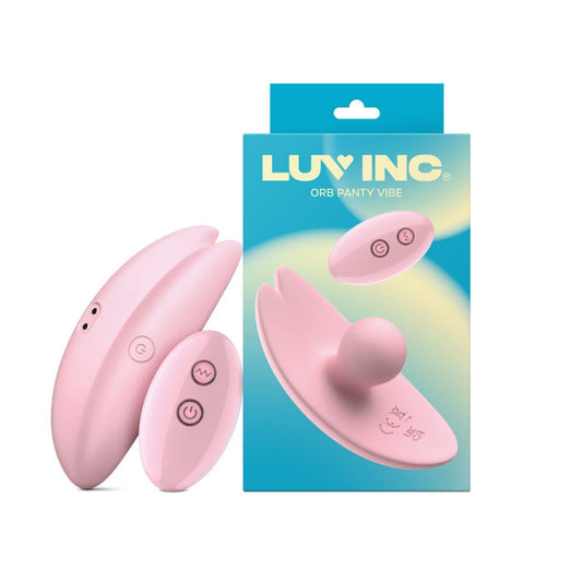 Luv Inc Pv35: Orb Panty Vibe with Remote - Light Pink