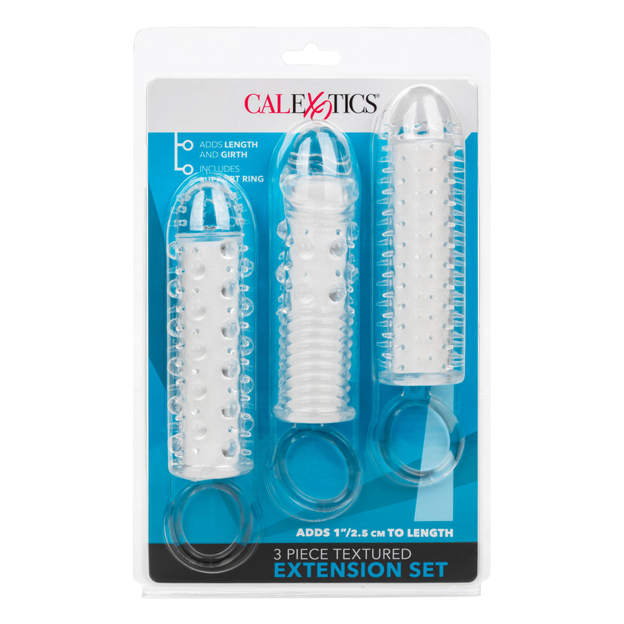 Calexotics 3 Piece Textured Extension Set