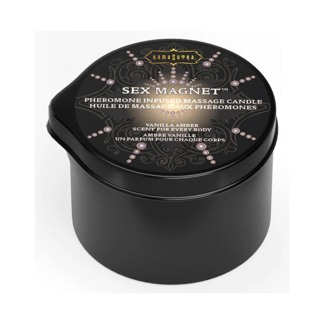 Kama Sutra Sex Magnet Pheromone - Vanilla Amber Massage Candle 59g