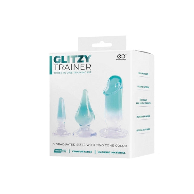 Excellent Power Glitzy Trainer 3 in 1 PVC Mulit Kit - Transparent