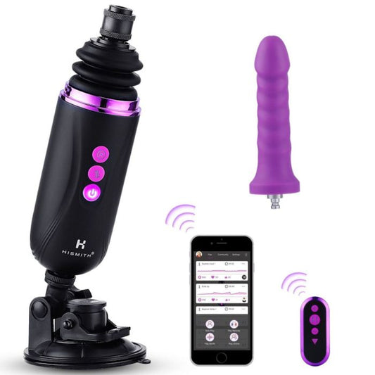 HiSmith - Capsule Portable Travel Sex Machine (Remote and App)