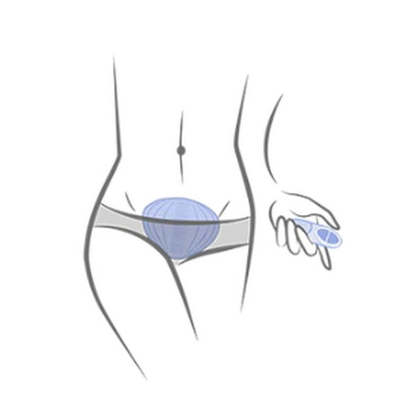 Rocks Off NIYA N5 Massager Lay On Flexi Vibrating Pad