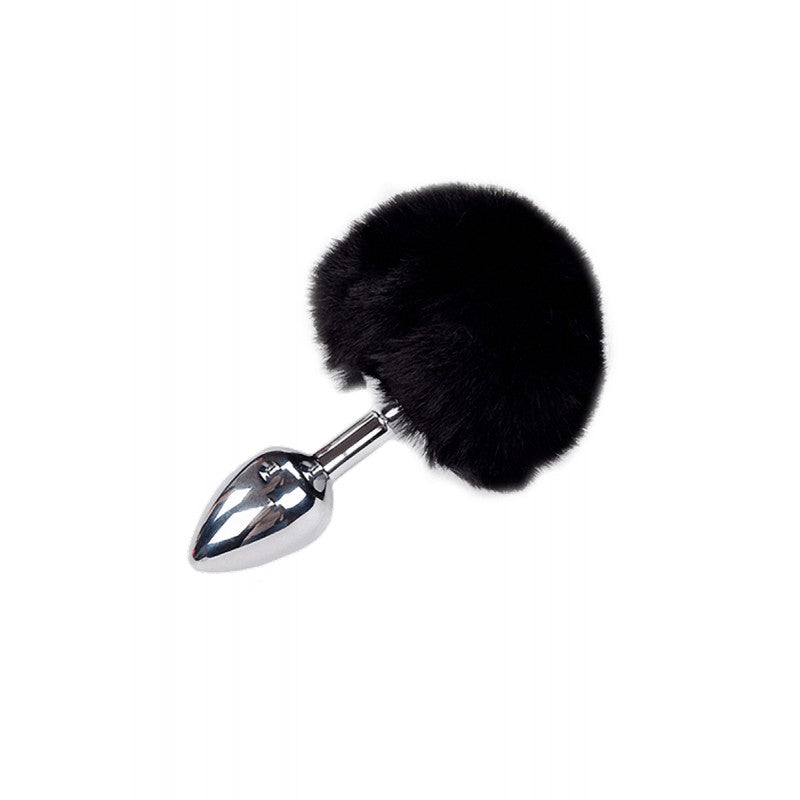 Adrien Lastic Alive Metal Fluffy Plug Black - S