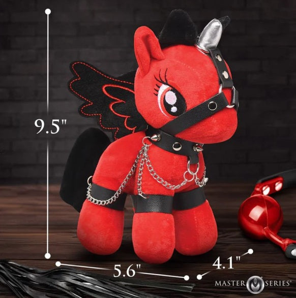 Master Series Scarlet Chainheart Bondage Pony