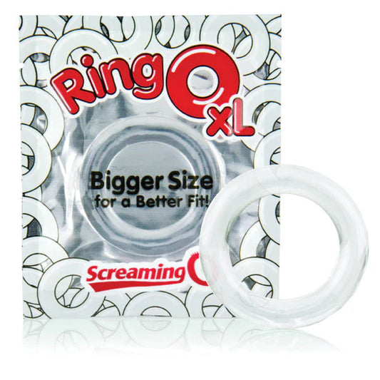 ScreamingO RingO XL Cock Ring - Clear