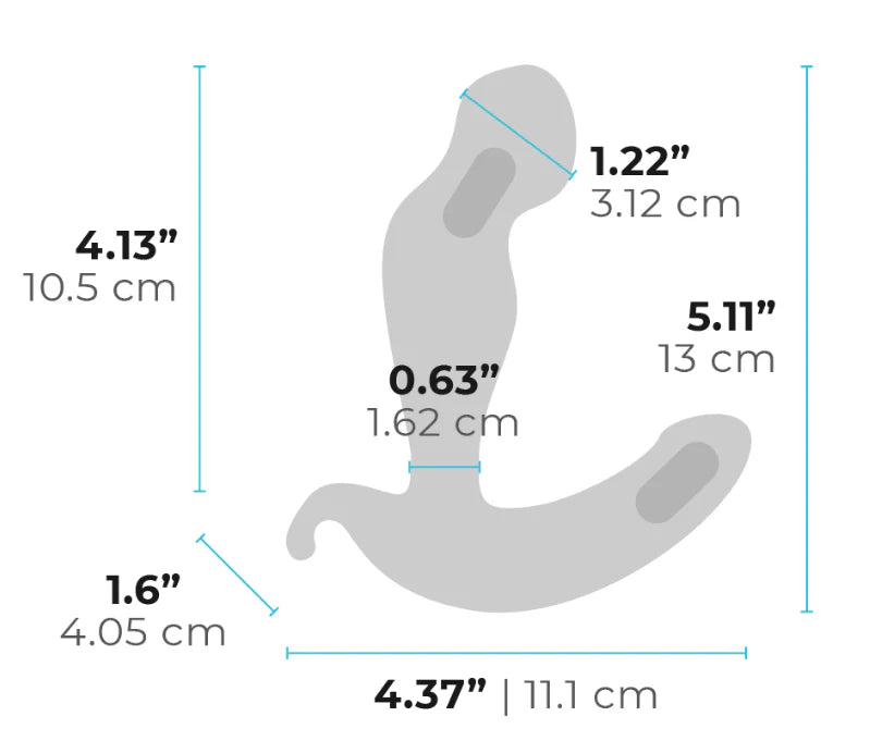 COTR | B-Vibe 360 Plug - Rotating and Vibrating Prostate Massager with Remote