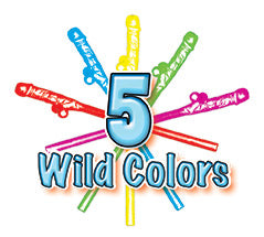 Hott Products | Party Pecker Straws - Neon Colors (10Pcs/Bag)