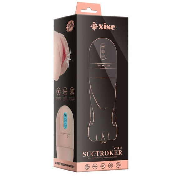 Daytona Dolls Suctroker Dual Density Vibrating Sucking Pussy Masturbator