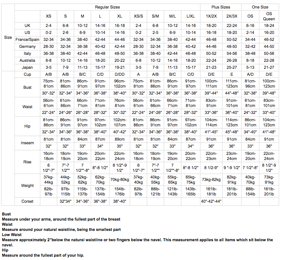 Showtime Lingerie Cara 2 Pc Babydoll & G-String Red Size S/M or L/XL