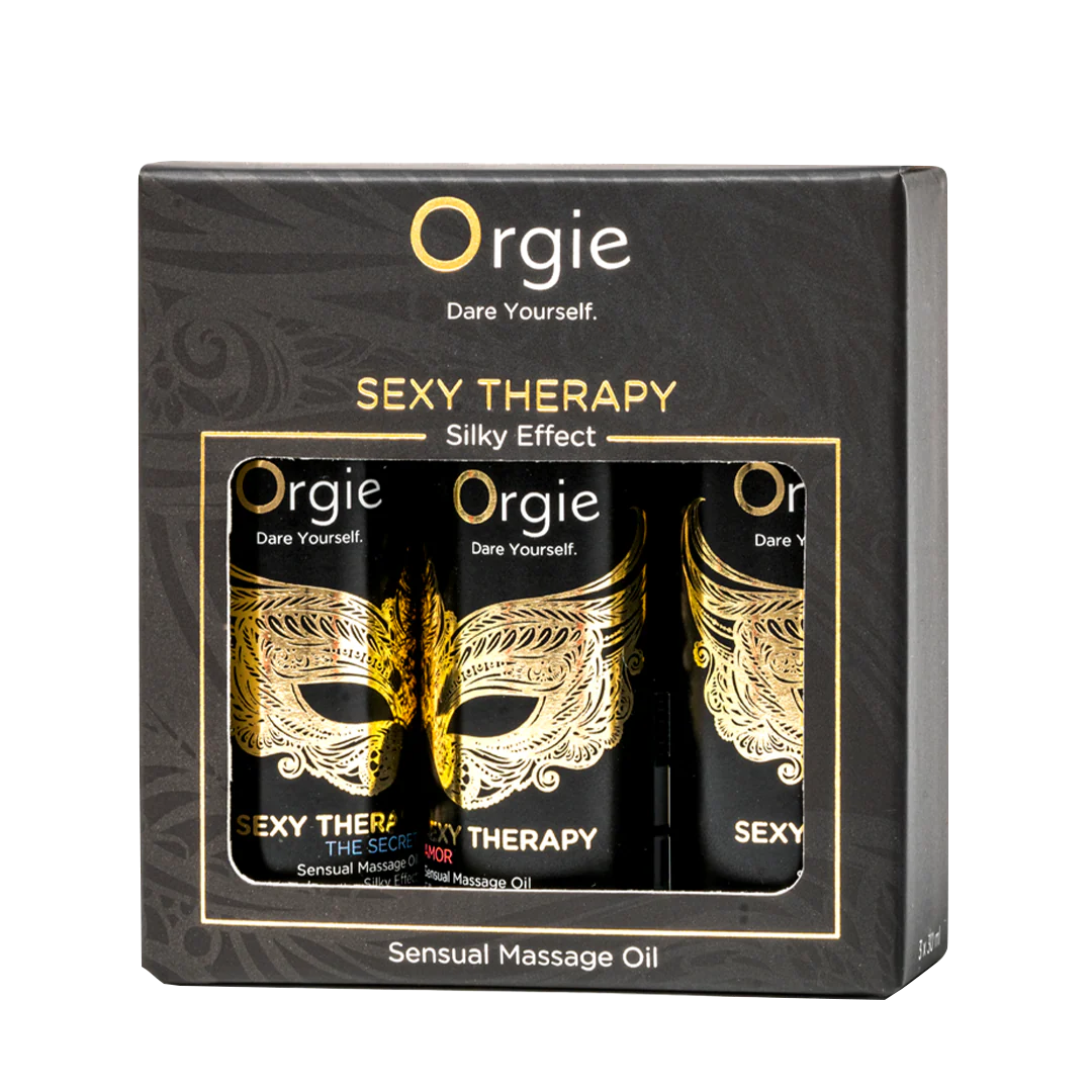Orgie Sexy Therapy Mini Size Collection Sensual Massage Oils 3x30ml