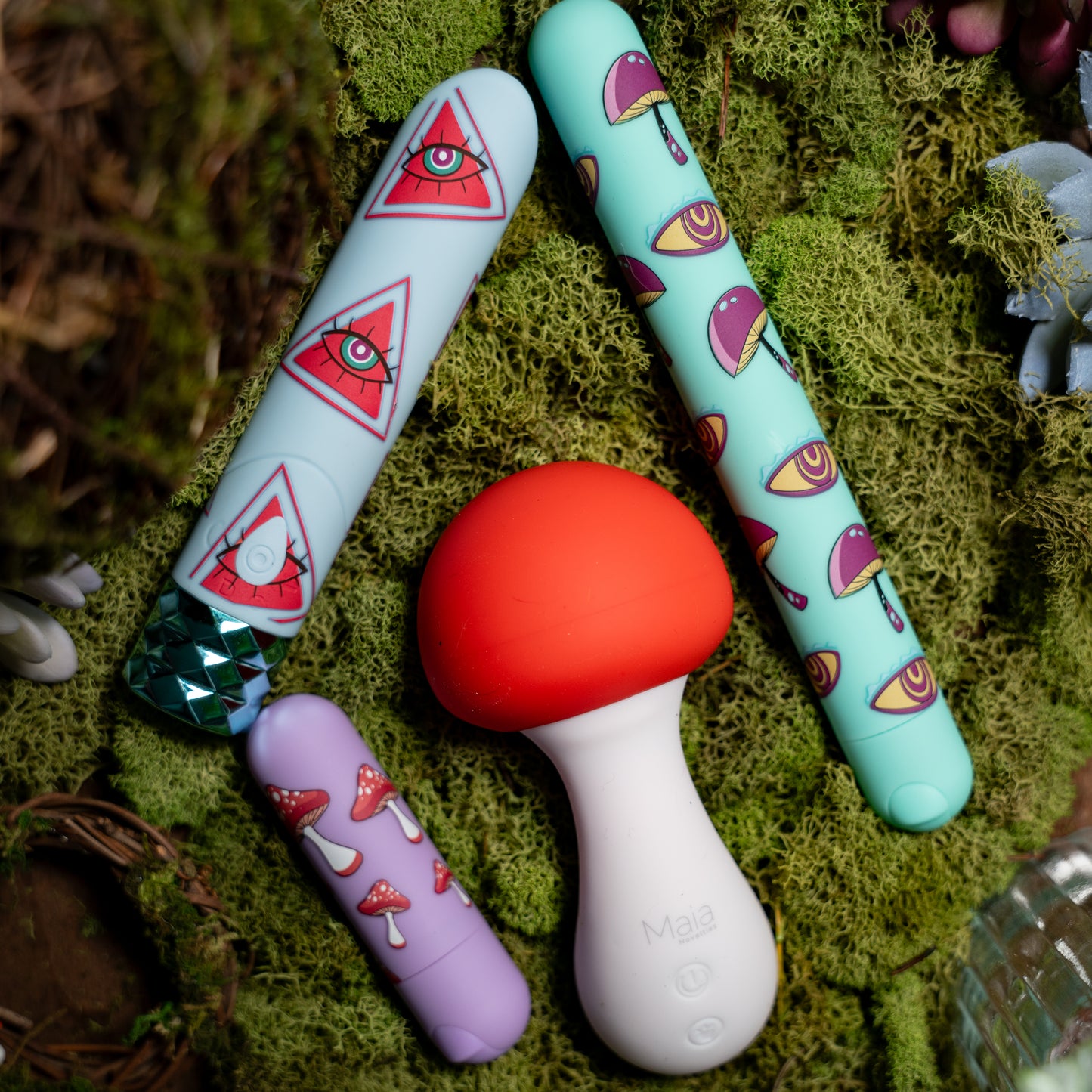 Maia Toys | Maia JESSI Trippy - Lavender 7.6cm USB Rechargeable Bullet